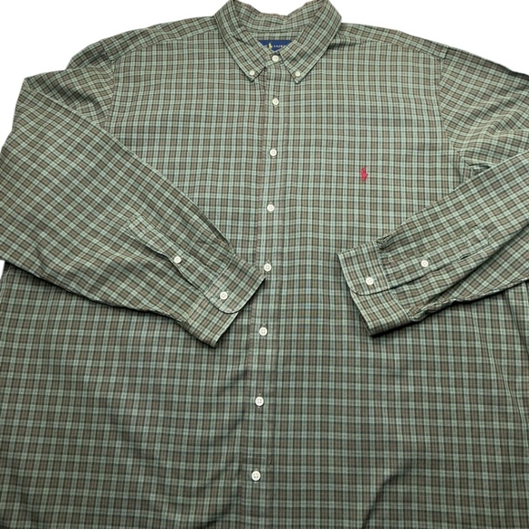 Ralph Lauren Checkered Button Down Shirt - Picture 10 of 10